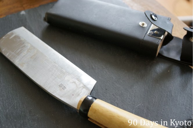 The nata hachet and sheath